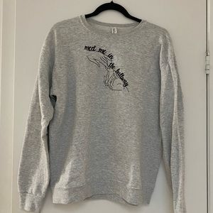ETSY Harry Styles Inspired Embroidered Crew Neck